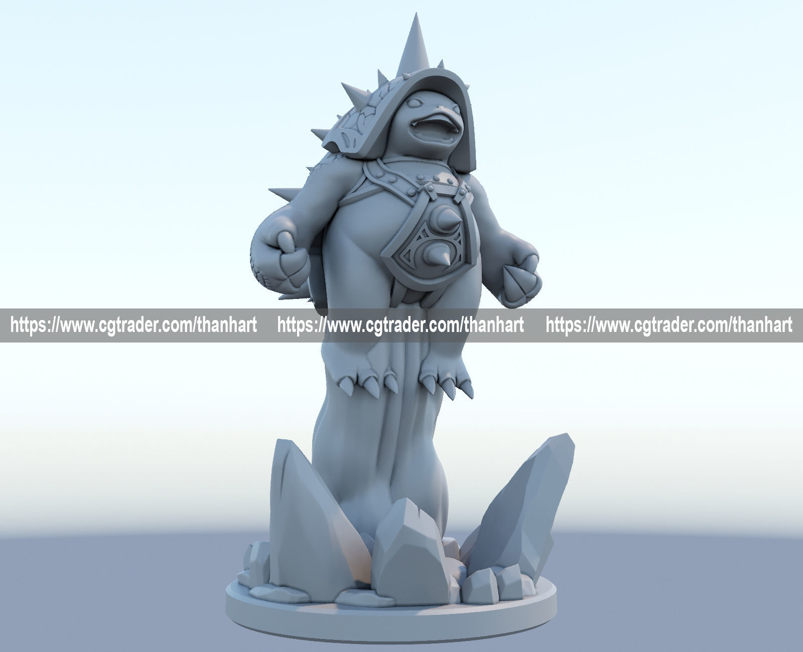 rammus 3D print model from League of Legends  3D print model_9