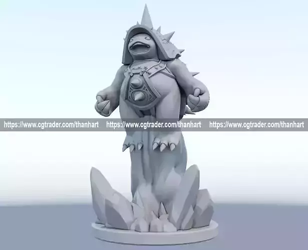 rammus 3D print model from League of Legends 