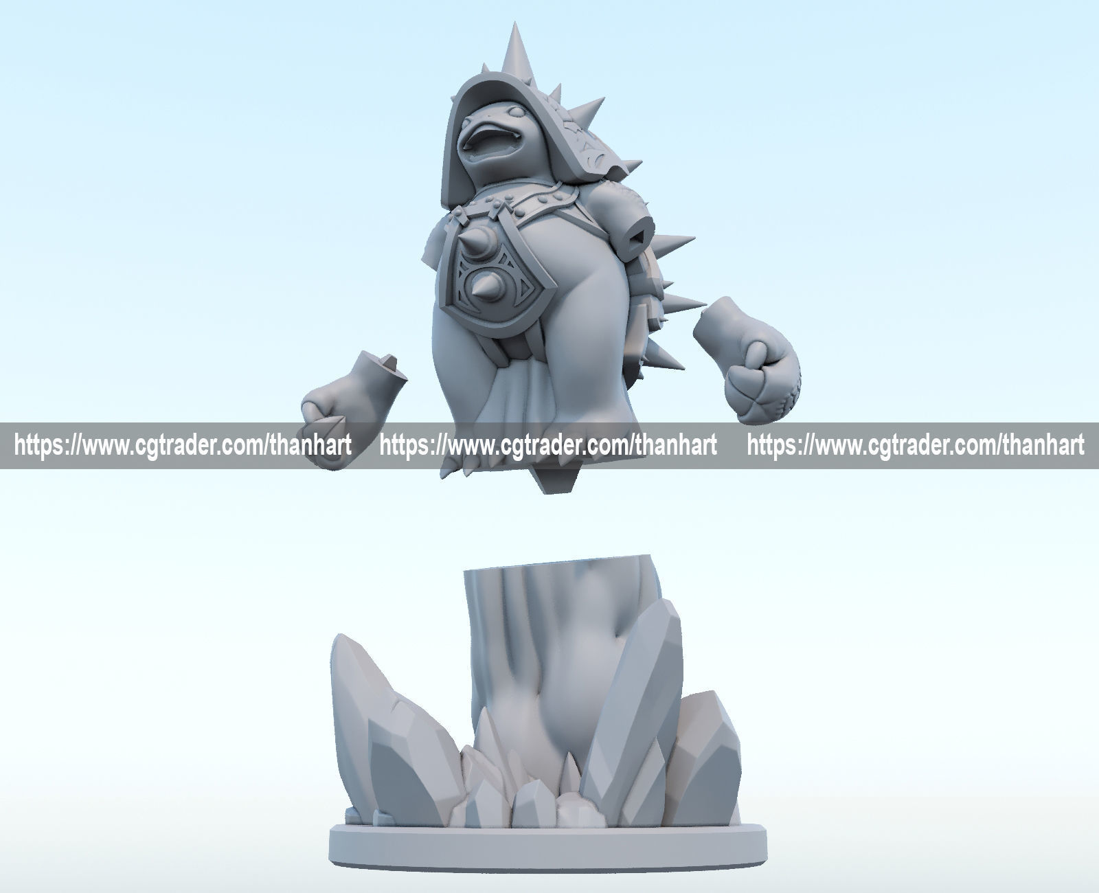 rammus 3D print model from League of Legends  3D print model_4