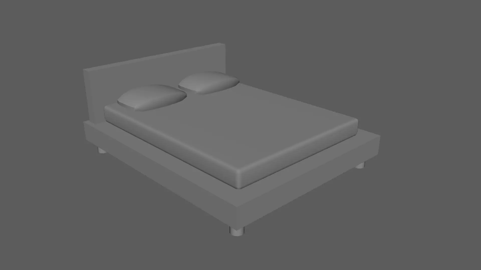 Bedon01 bed Free 3D model_0