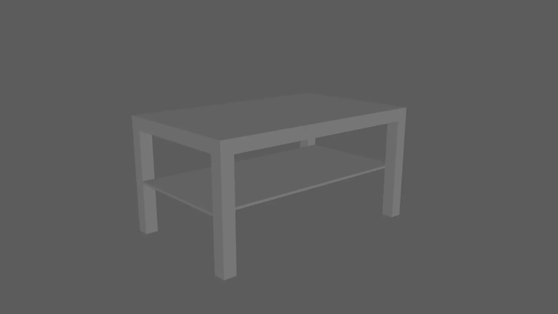 Interior table Free 3D model_0