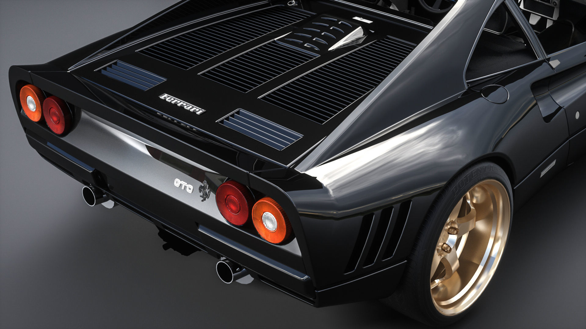 FERRARI 288 GTO 3D model_5