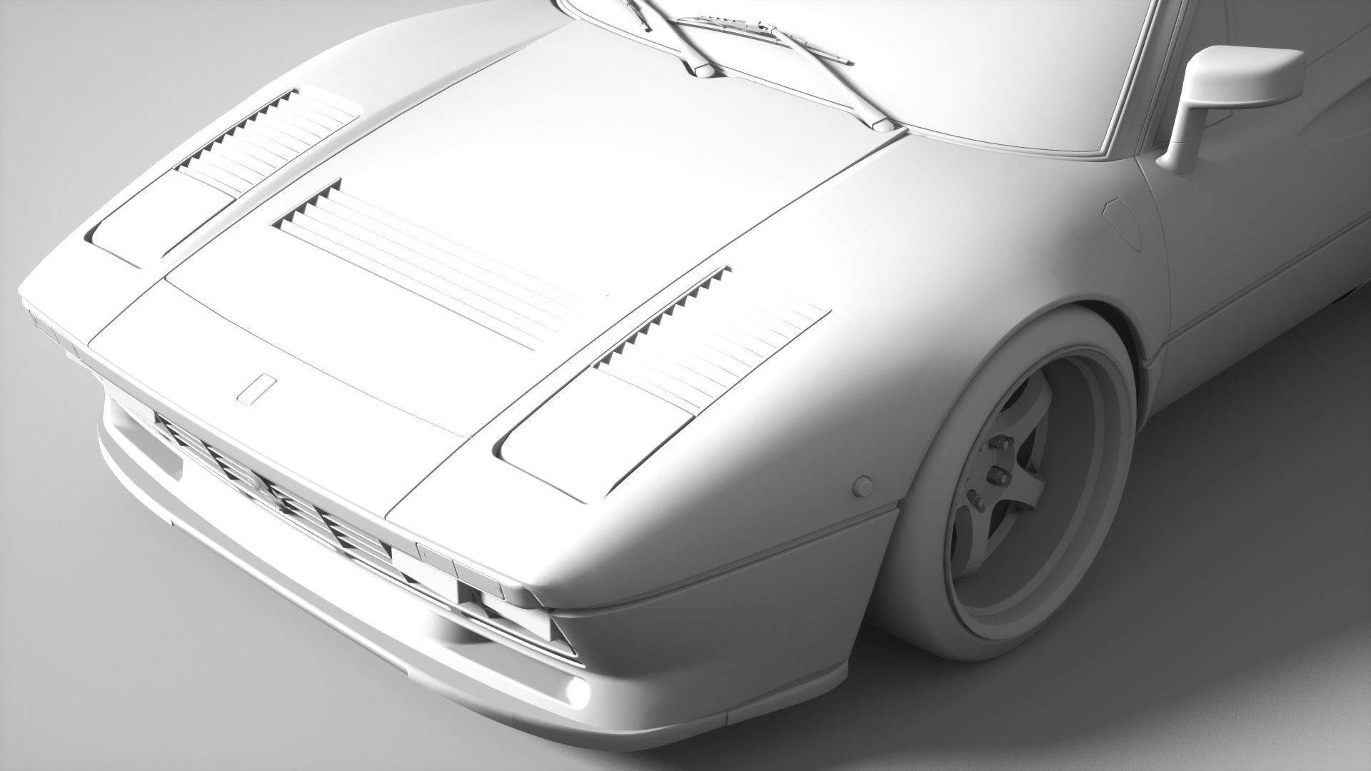 FERRARI 288 GTO 3D model_8