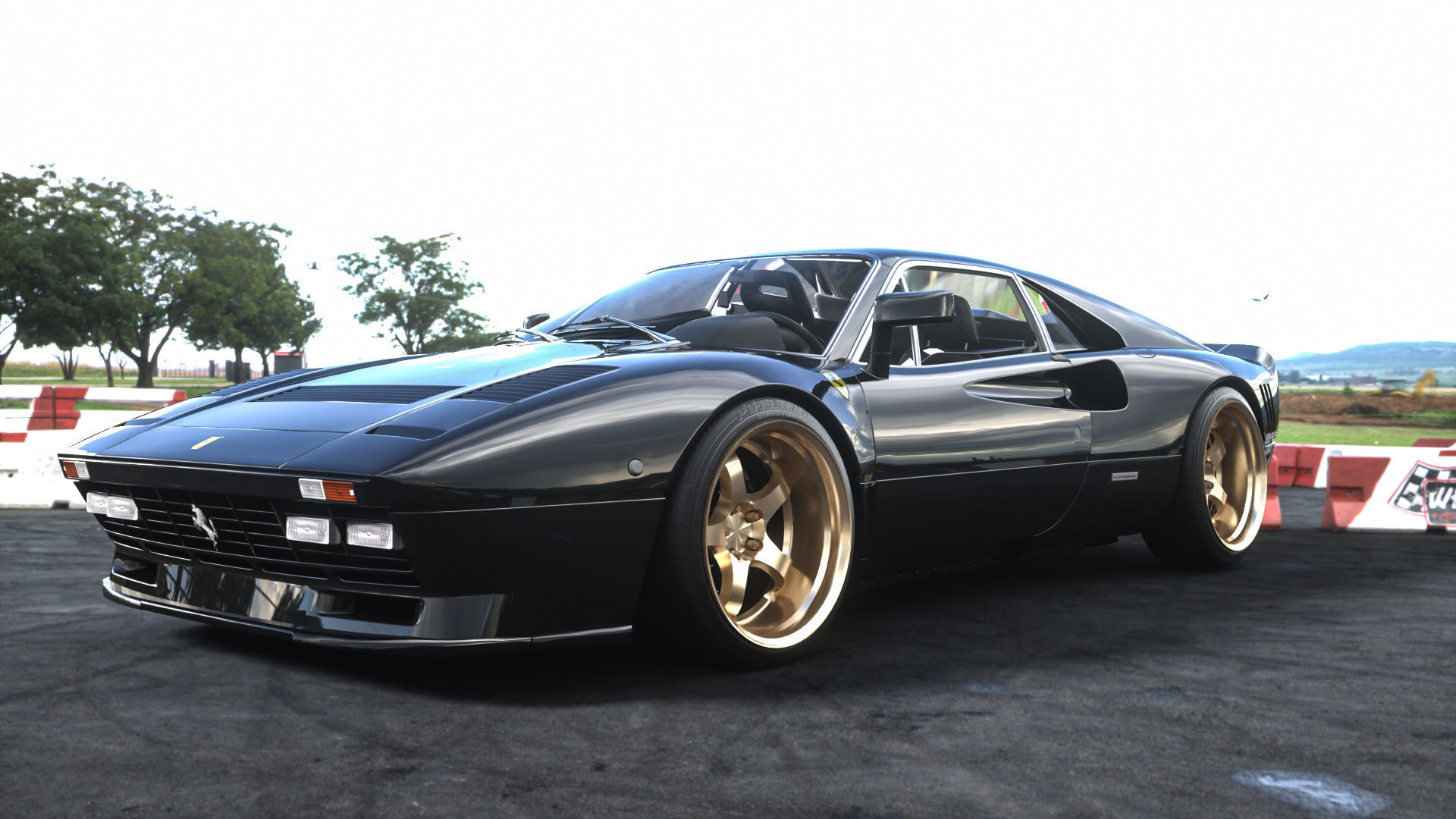 FERRARI 288 GTO 3D model_2