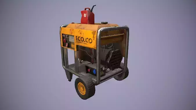 GENERATOR-GAME READY generator on wheels