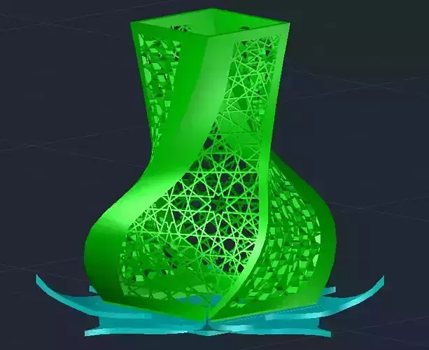 Arabesque candle holder