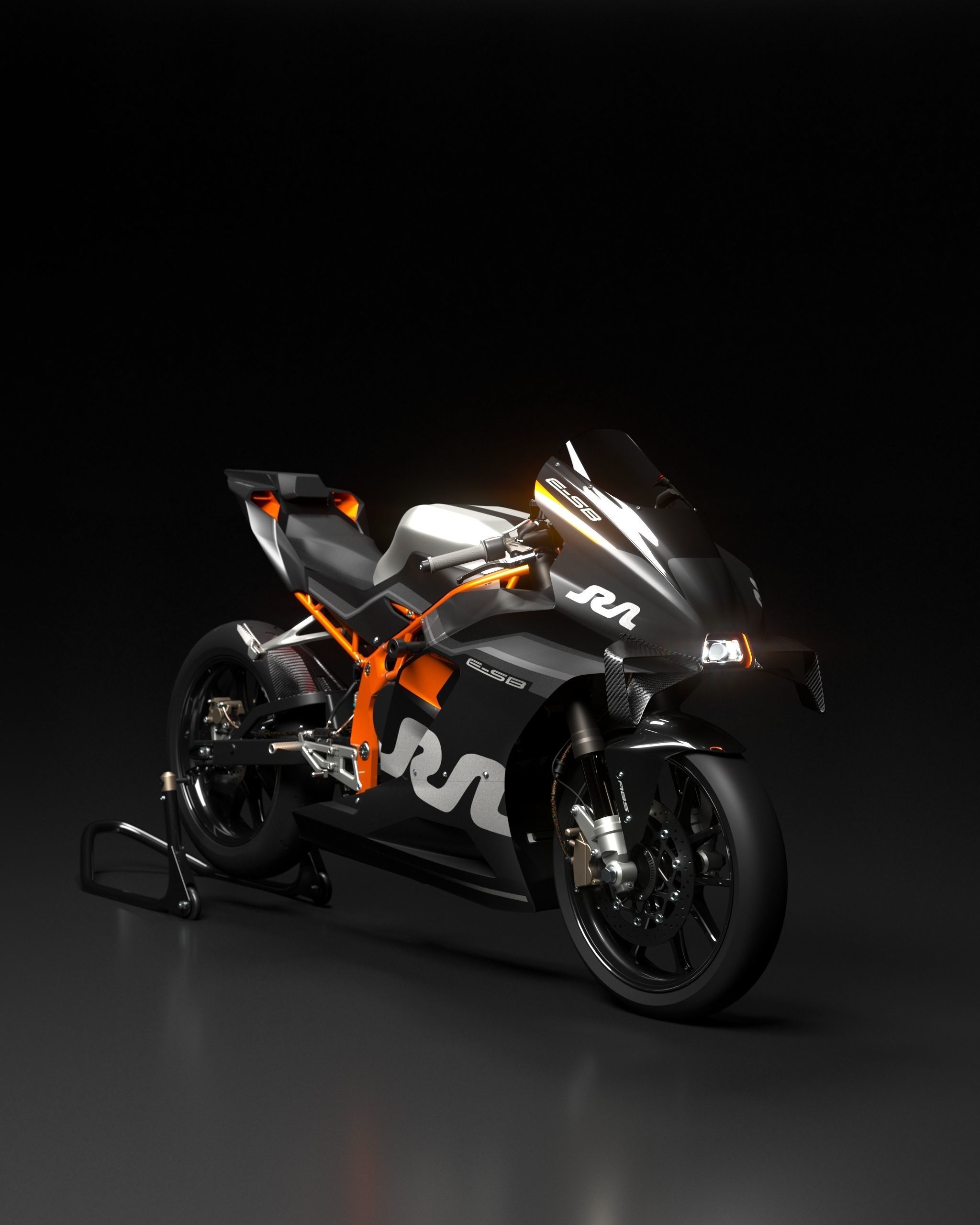 SRA e-SB Electric Sportbike 3D model_27