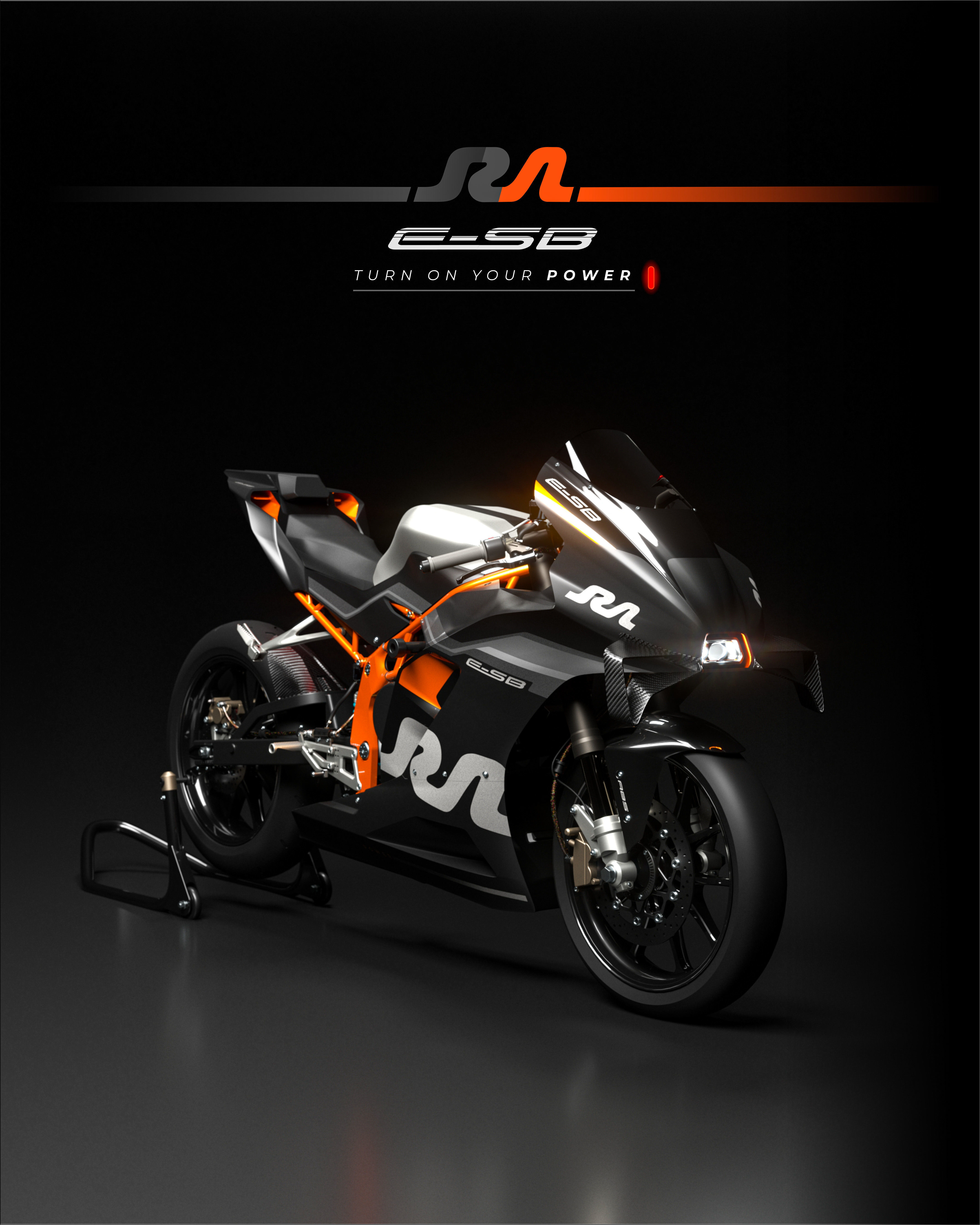 SRA e-SB Electric Sportbike 3D model_30