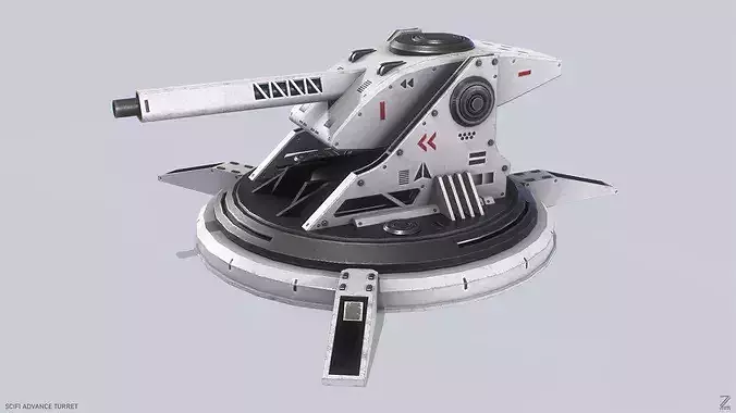 Scifi advance turret