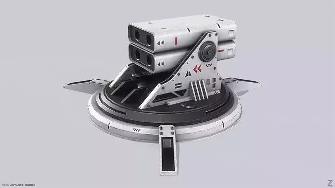 Scifi advance turret