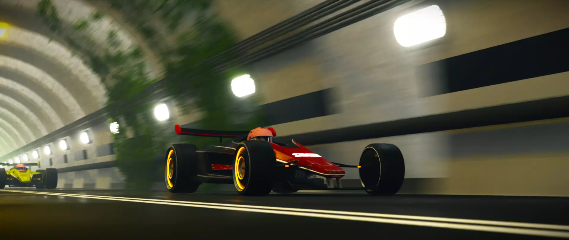 Trackmania car Low-poly 3D model_0