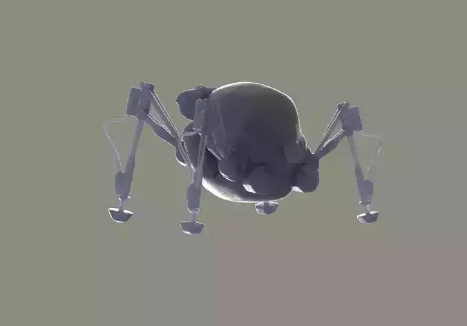 Morok Mechanical Mediary Courier DOTA 2 3D Model 3D print model