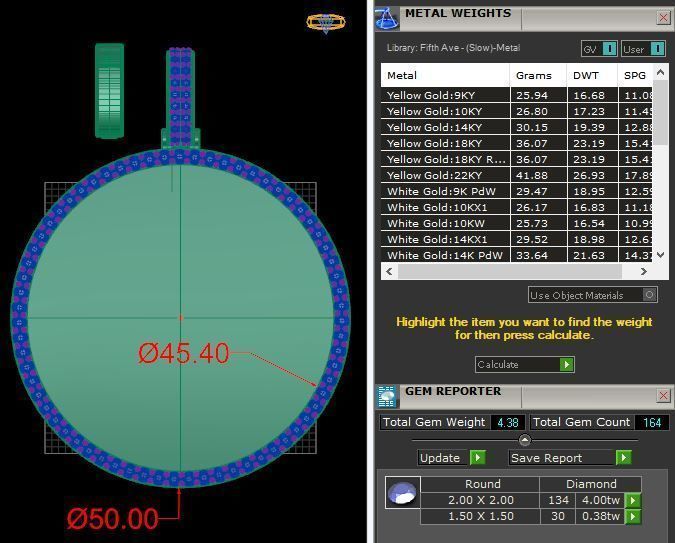 Picture Pendant Collection Pack 2 - Simple Diamond 3D print model_17