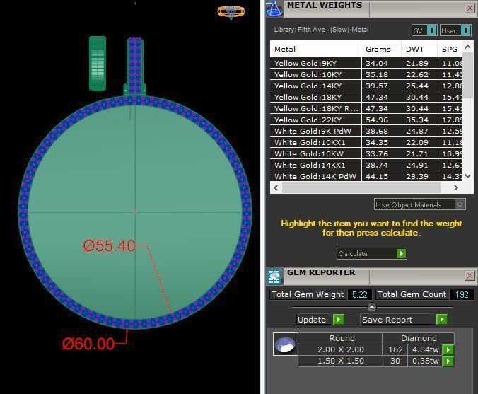 Picture Pendant Collection Pack 2 - Simple Diamond 3D print model_20