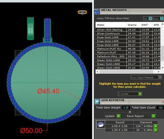 Picture Pendant Collection Pack 2 - Simple Diamond 3D print model_16