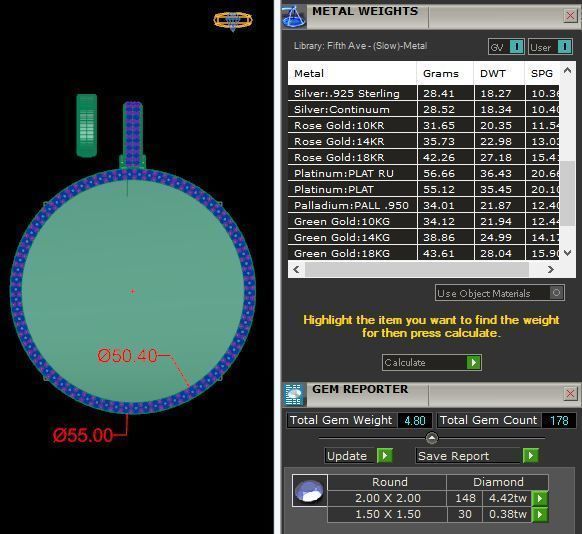 Picture Pendant Collection Pack 2 - Simple Diamond 3D print model_18