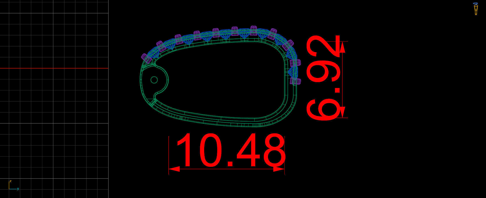 Picture Pendant Collection Pack 2 - Simple Diamond 3D print model_5