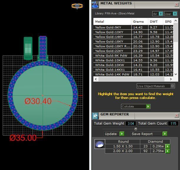 Picture Pendant Collection Pack 2 - Simple Diamond 3D print model_11