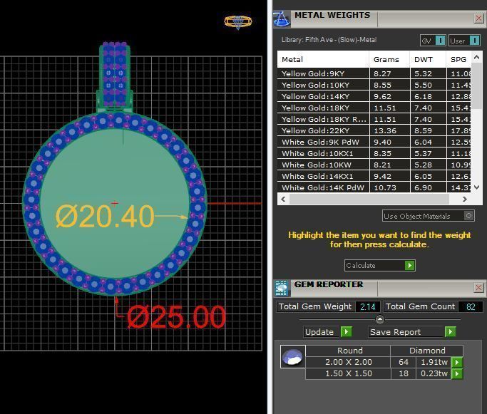 Picture Pendant Collection Pack 2 - Simple Diamond 3D print model_6