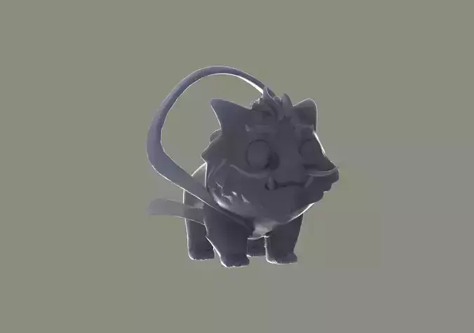 Nian Courier DOTA 2 3D Model 3D print model