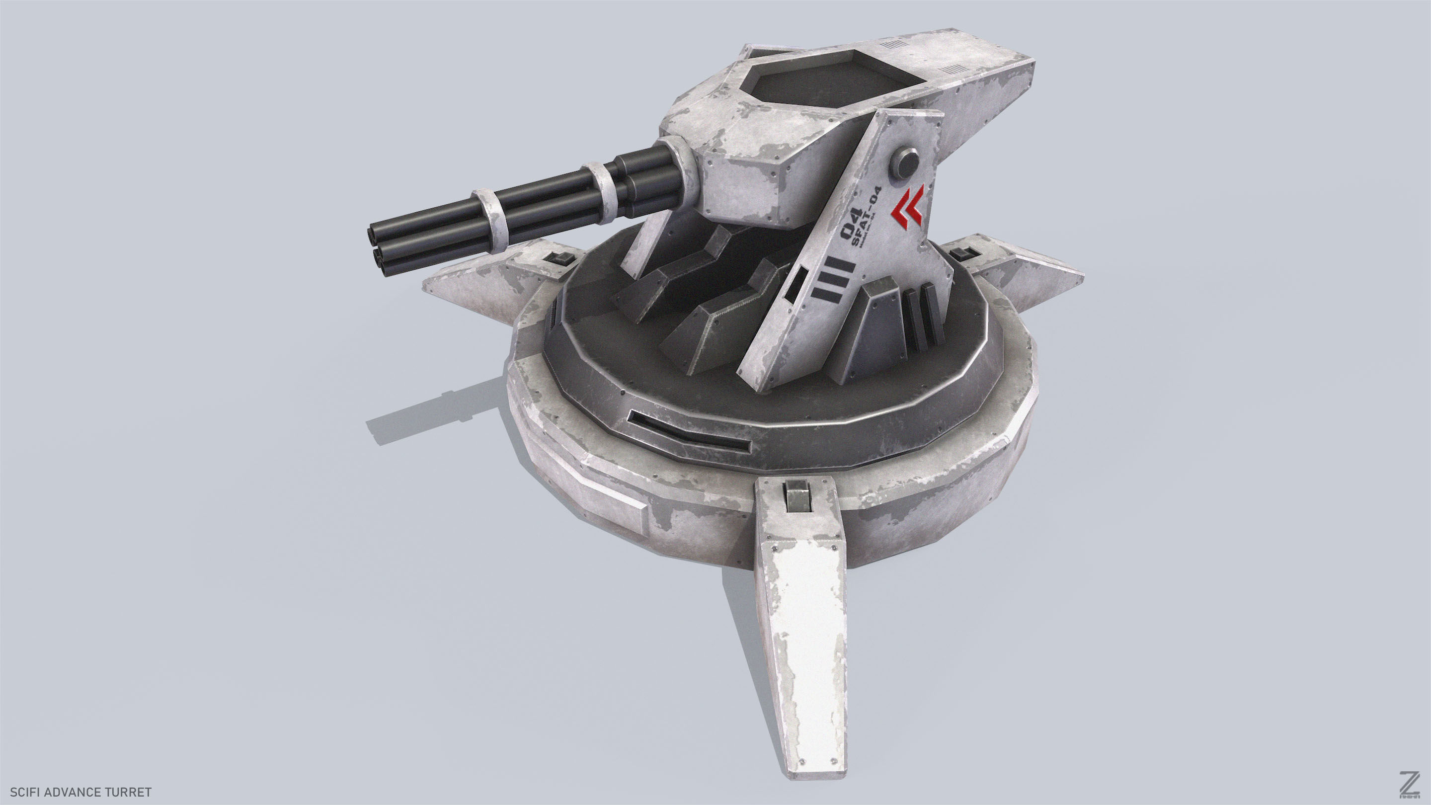 Scifi advance turret collection _5