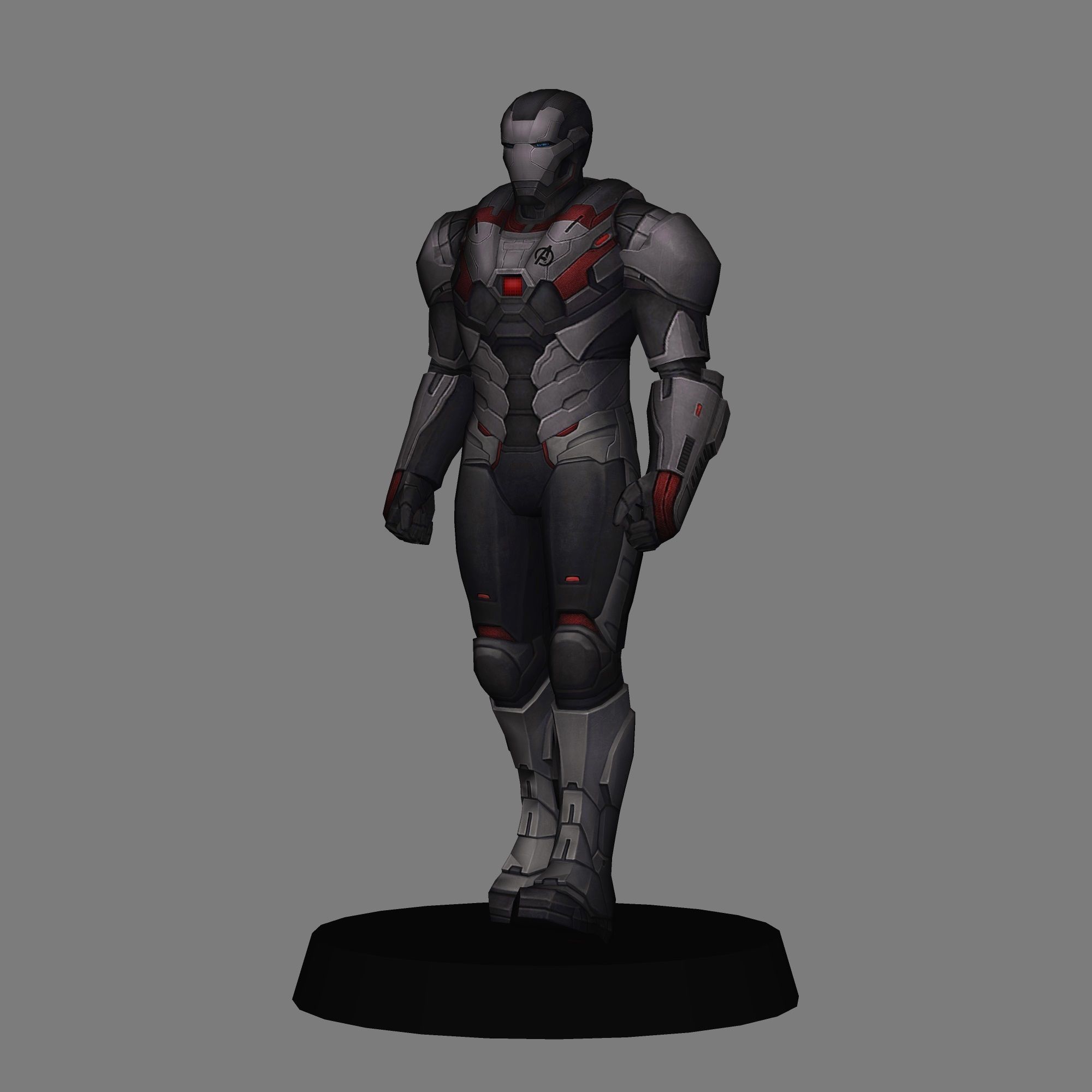 Quantum Suit Avengers x10 LOW POLY 3D print model 3D print model_14
