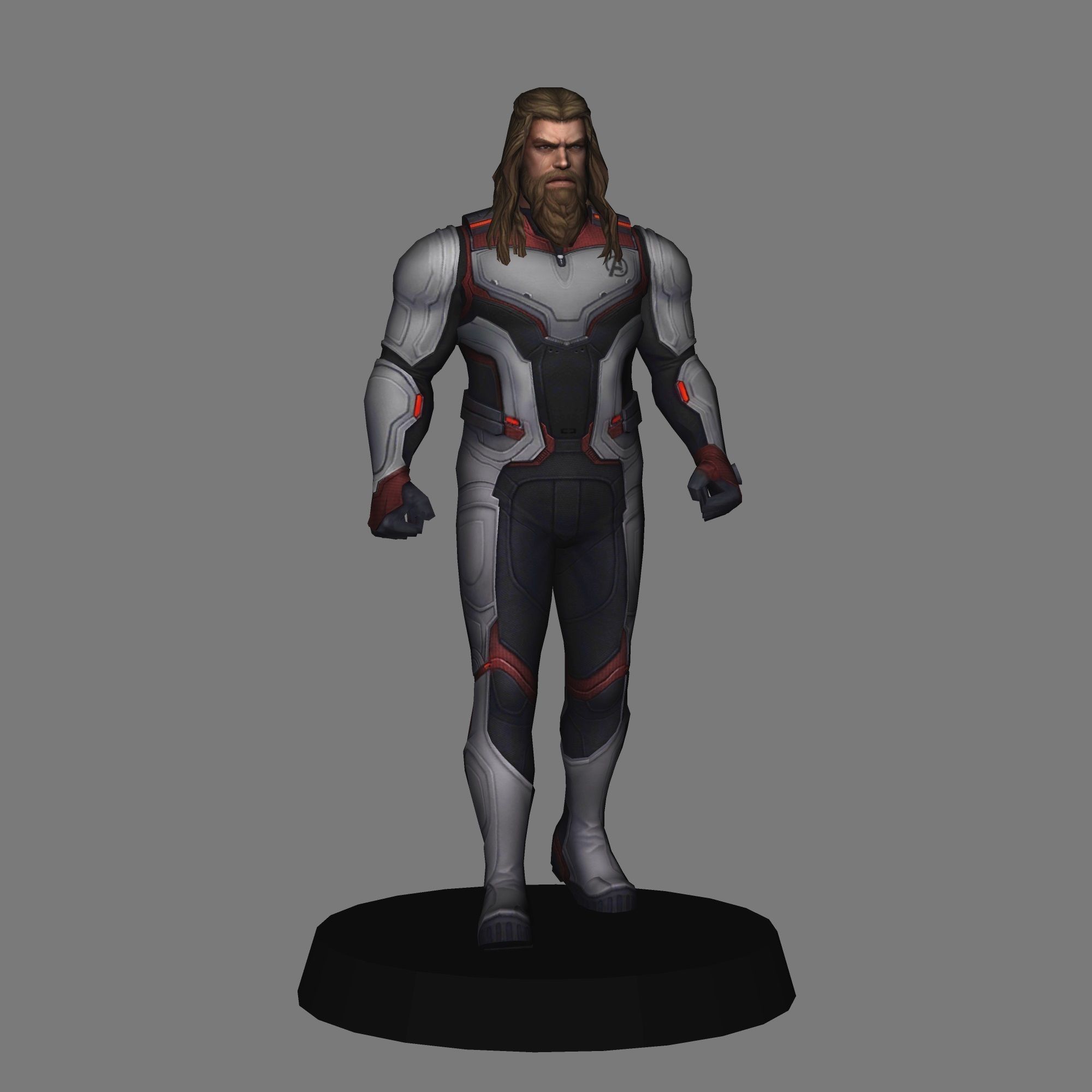 Quantum Suit Avengers x10 LOW POLY 3D print model 3D print model_12