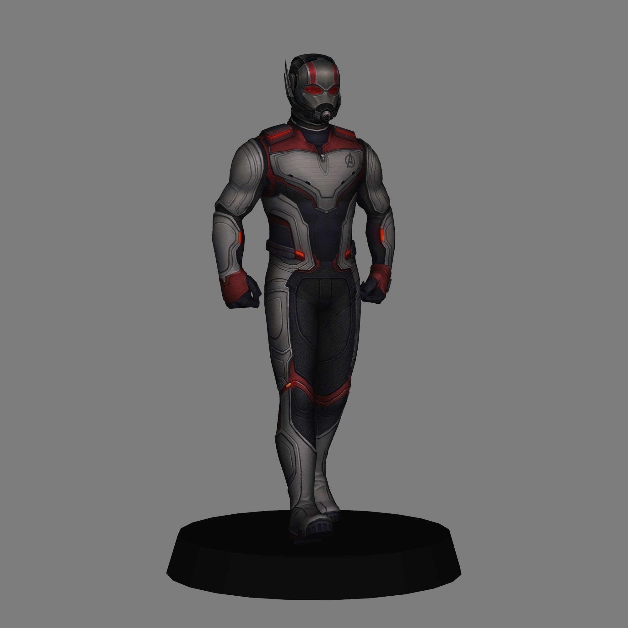 Quantum Suit Avengers x10 LOW POLY 3D print model 3D print model_1