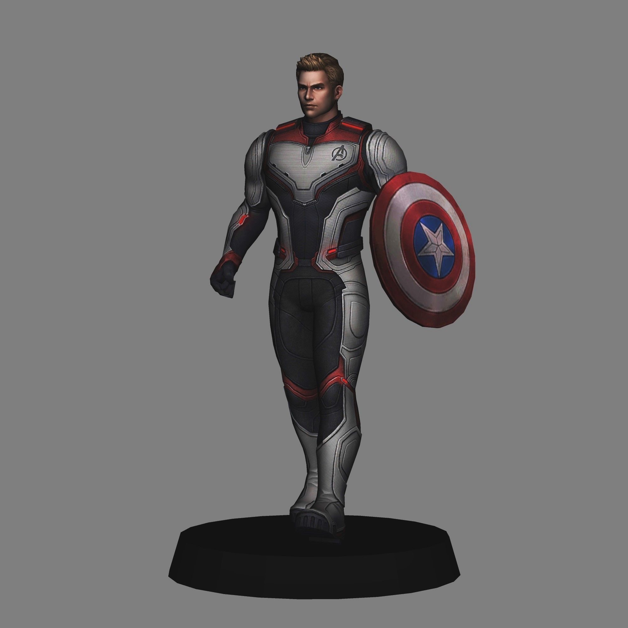Quantum Suit Avengers x10 LOW POLY 3D print model 3D print model_4