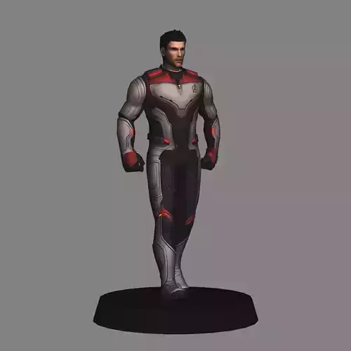 Quantum Suit Avengers x10 LOW POLY 3D print model 3D print model