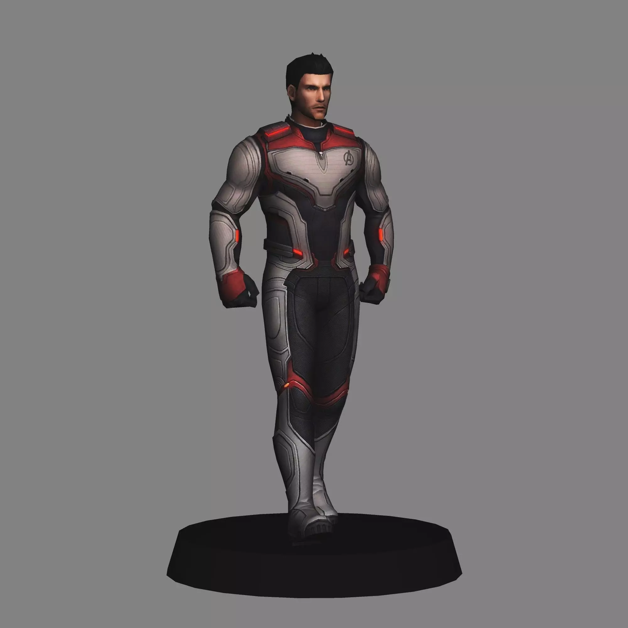 Quantum Suit Avengers x10 LOW POLY 3D print model 3D print model_0