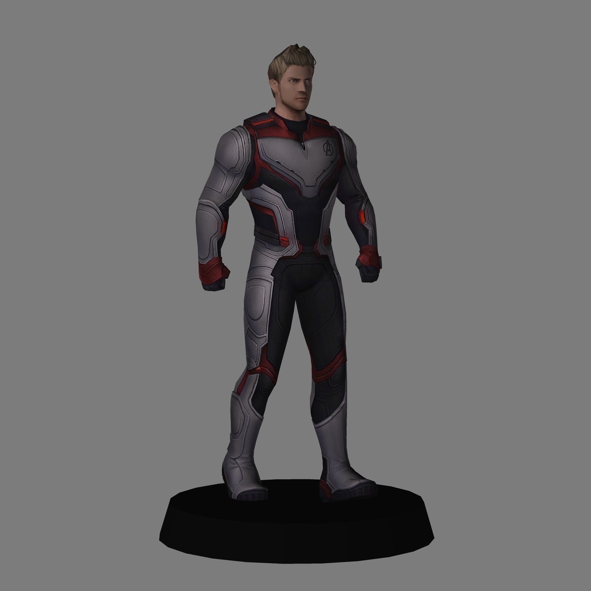 Quantum Suit Avengers x10 LOW POLY 3D print model 3D print model_6