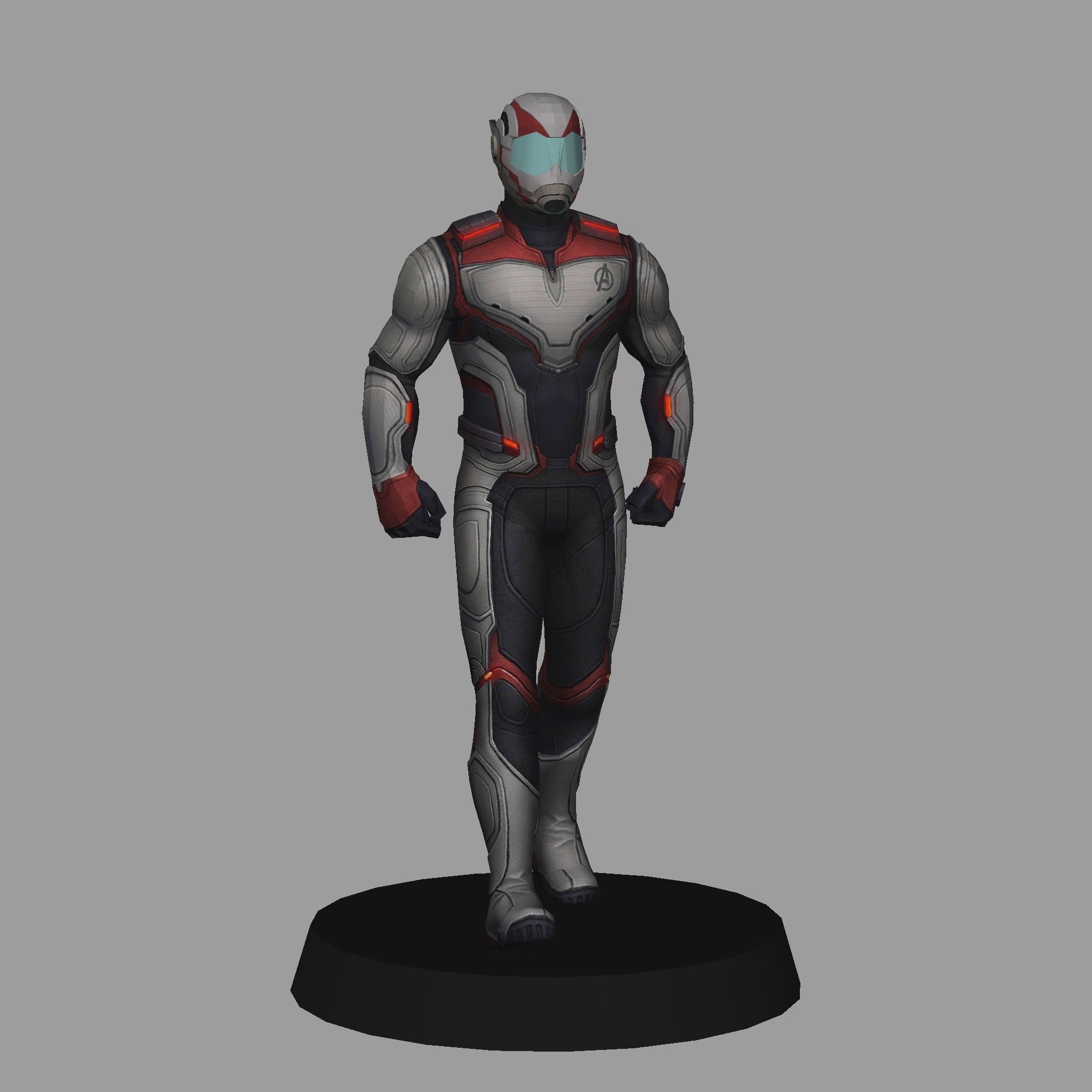 Quantum Suit Avengers x10 LOW POLY 3D print model 3D print model_2