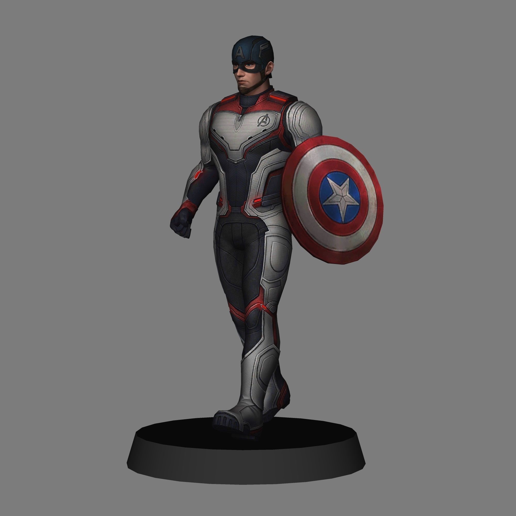 Quantum Suit Avengers x10 LOW POLY 3D print model 3D print model_5