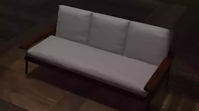 Modern Couch 3D model Modern Couch 3D model