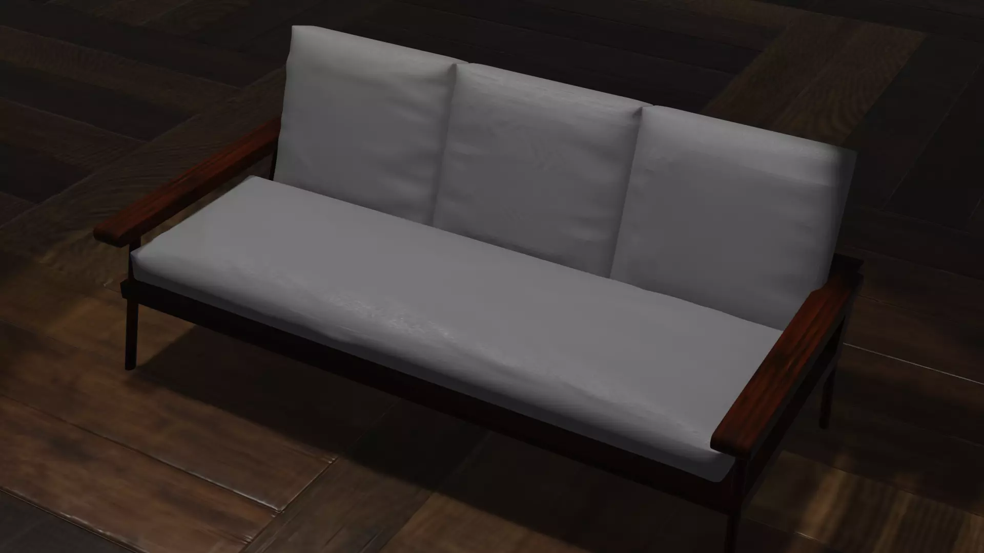 Modern Couch 3D model_0