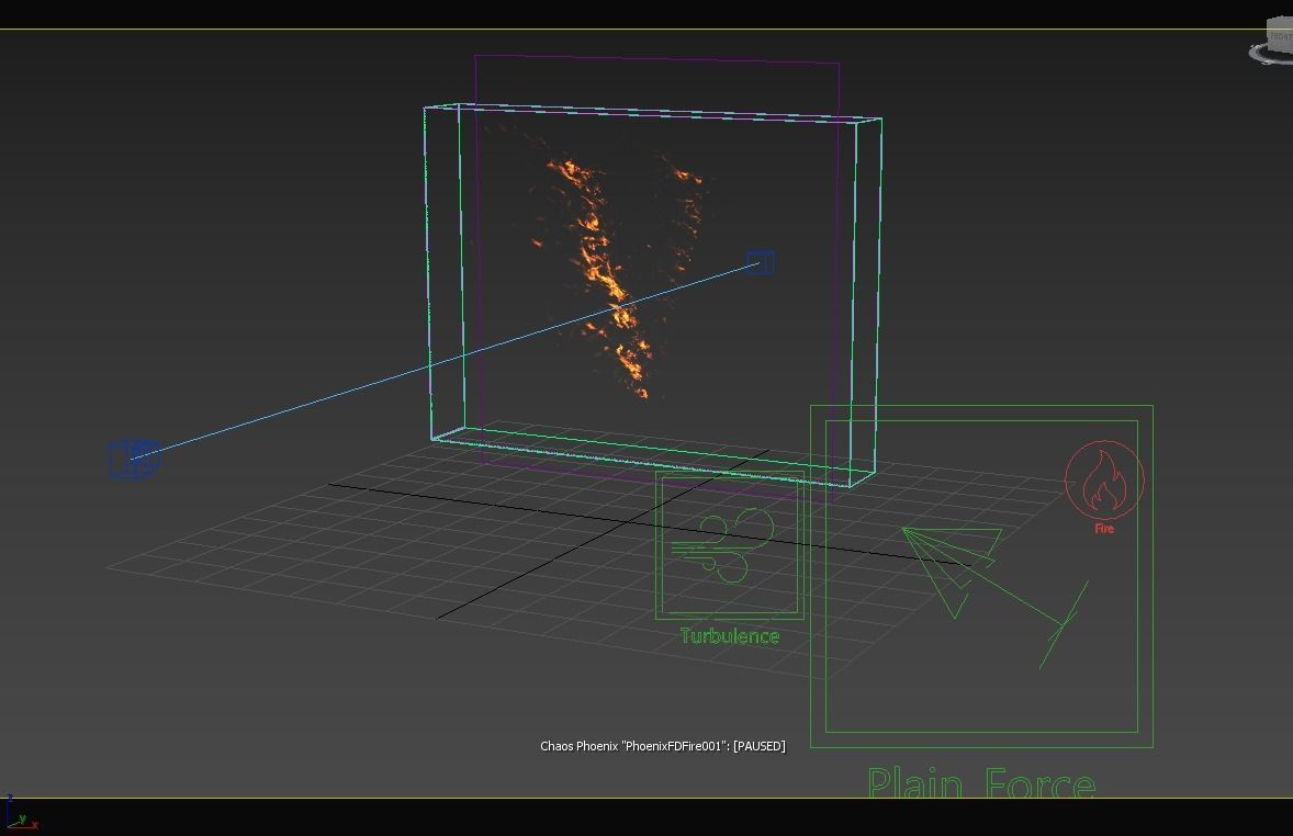 alphabet letters animated on fire 3D model_23