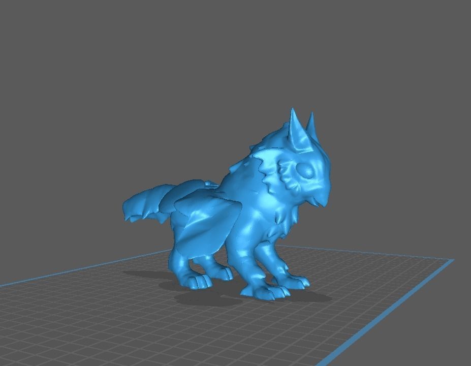 Royal Griffin Cub Courier DOTA 2 3D Model 3D print model_1