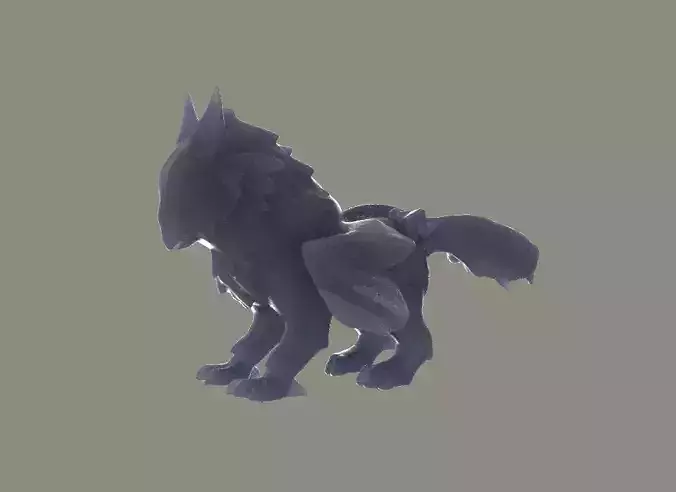 Royal Griffin Cub Courier DOTA 2 3D Model