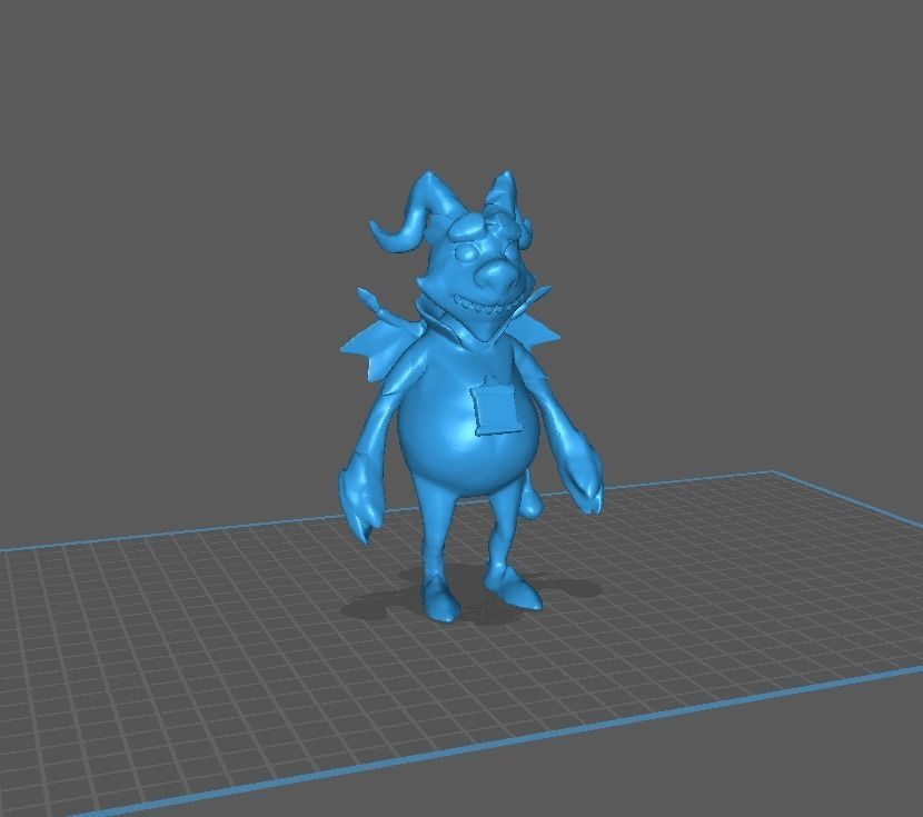 Snaggletooth Jerry Courier DOTA 2 3D Model 3D print model_2