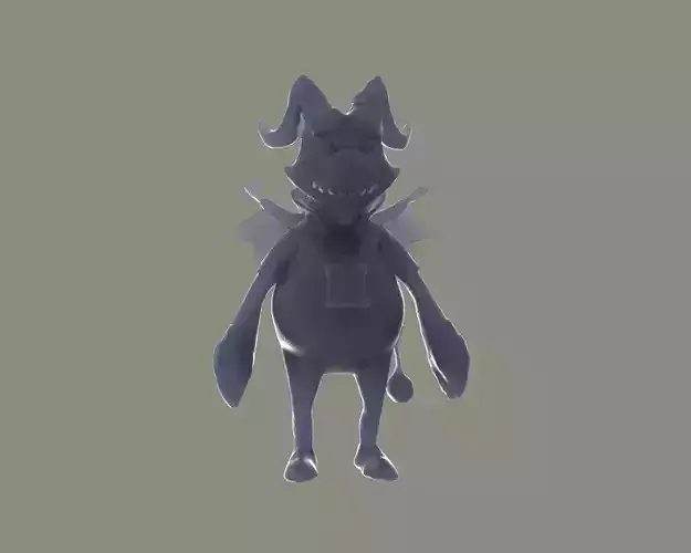 Snaggletooth Jerry Courier DOTA 2 3D Model