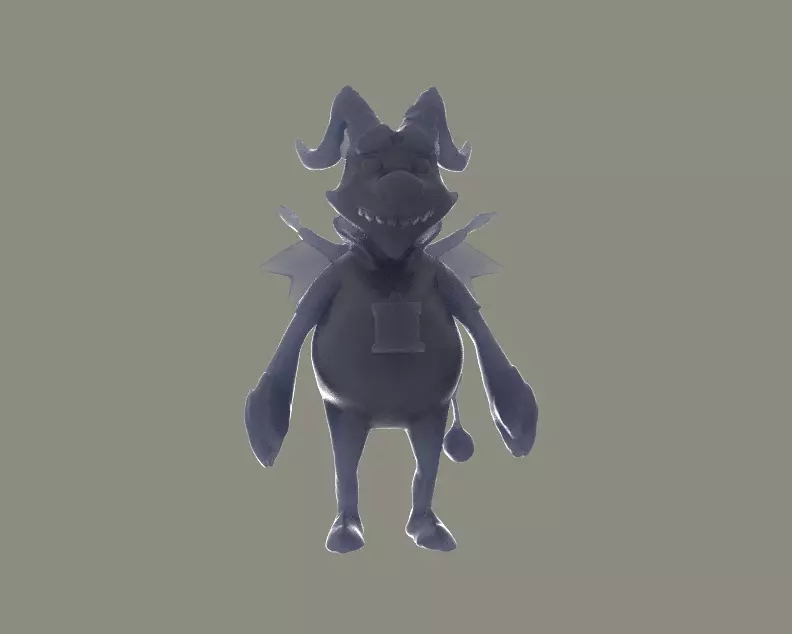 Snaggletooth Jerry Courier DOTA 2 3D Model 3D print model_0