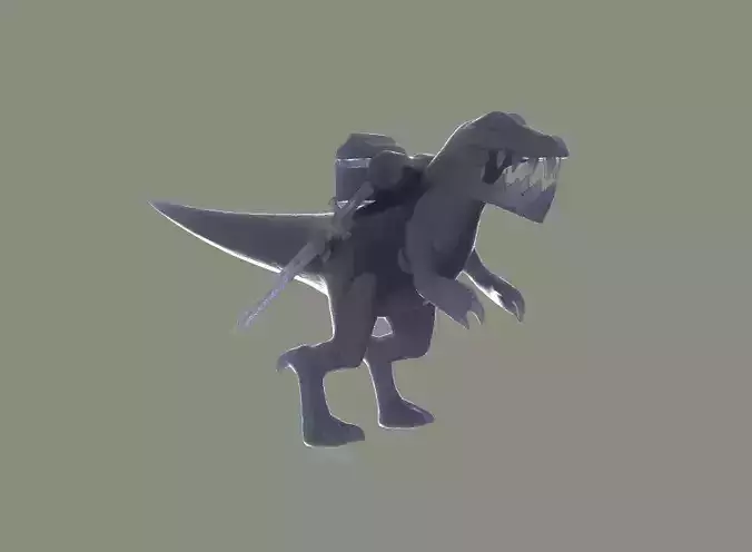 Snap Jaw Courier DOTA 2 3D Model