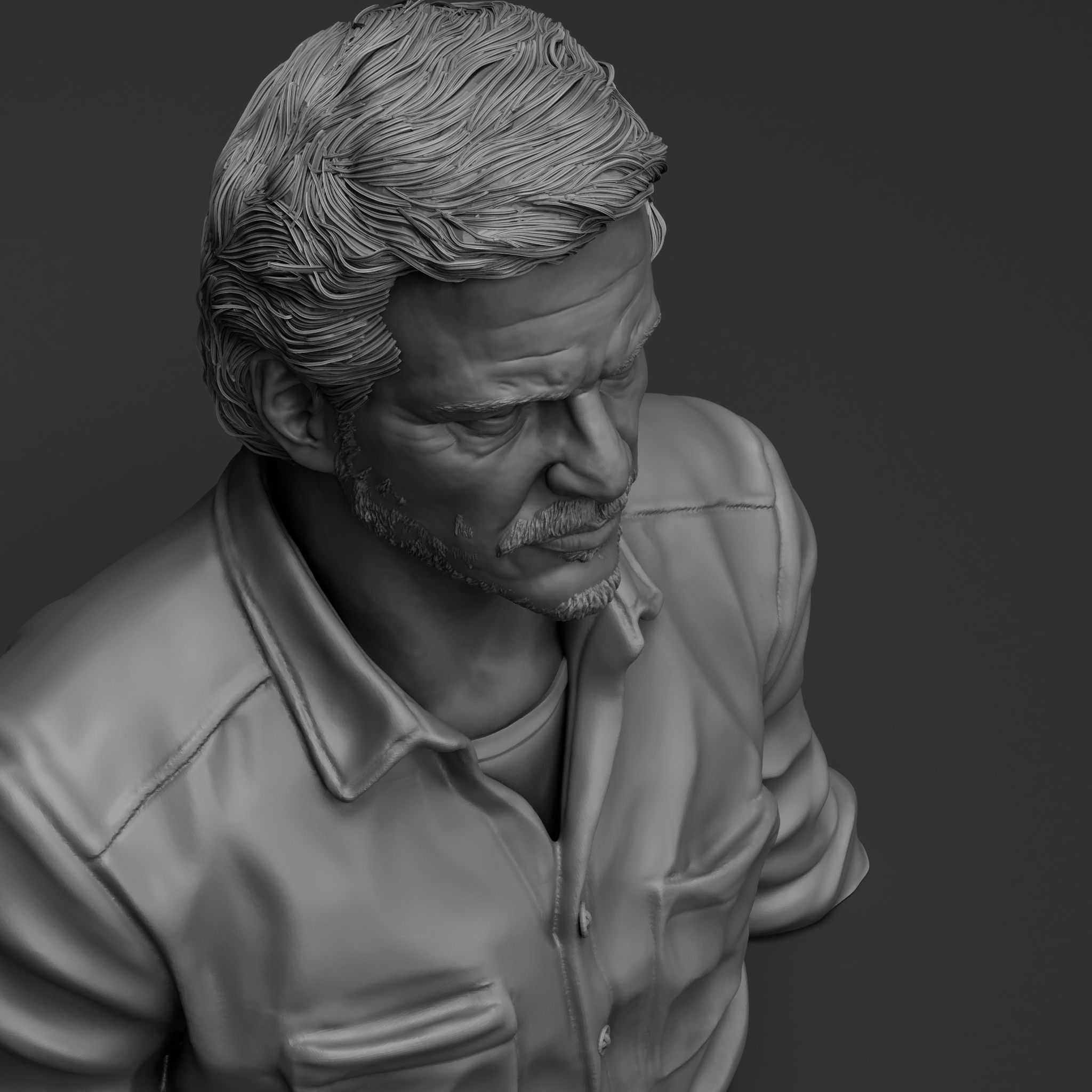 Pedro Pascal - Joel - The Last of Us 3D print model_10