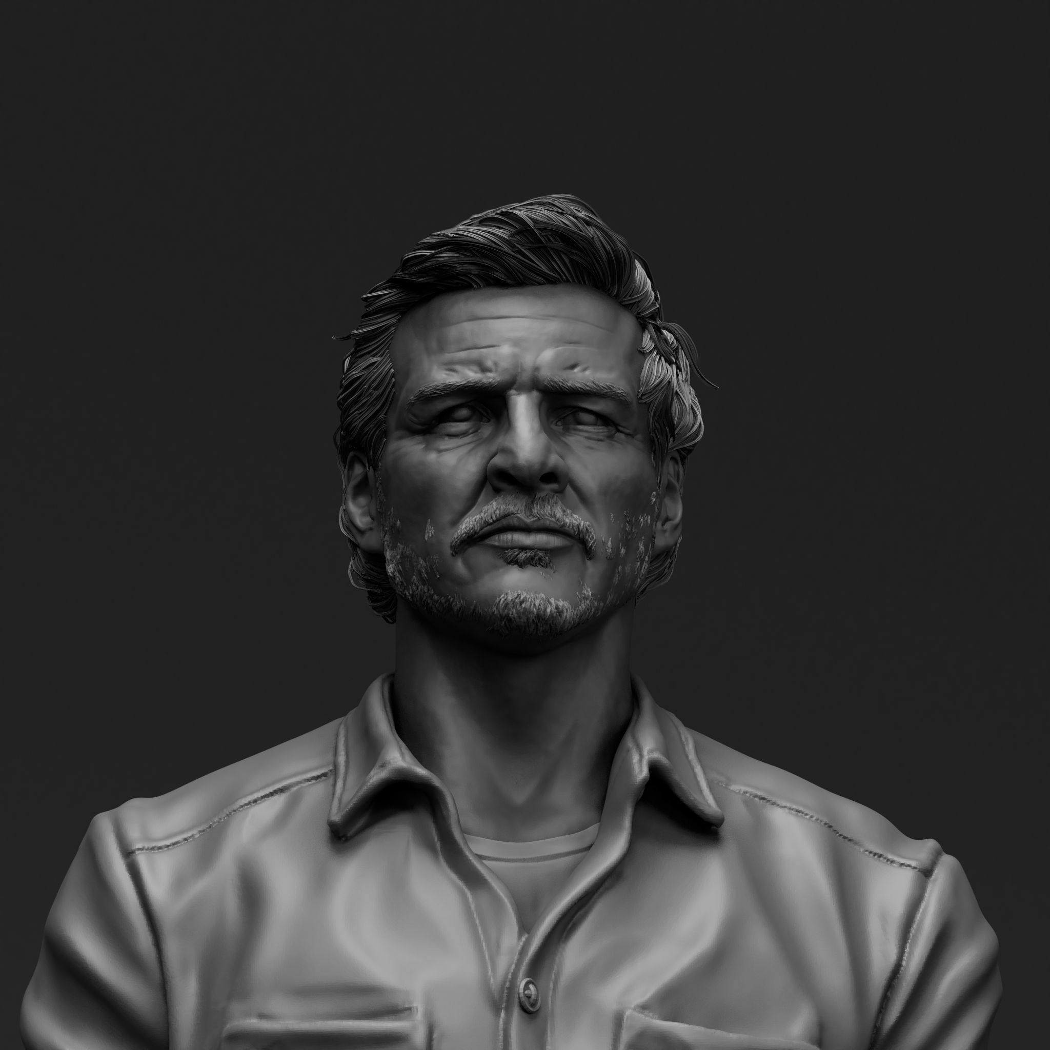 Pedro Pascal - Joel - The Last of Us 3D print model_12