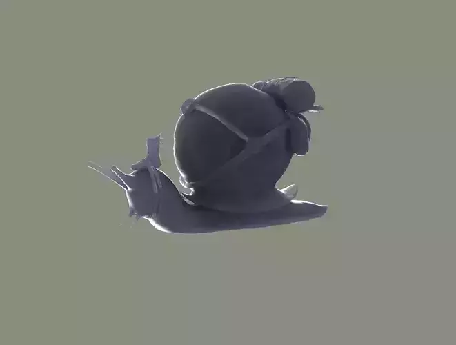 Snelfret the Snail Courier DOTA 2 3D Model 3D print model