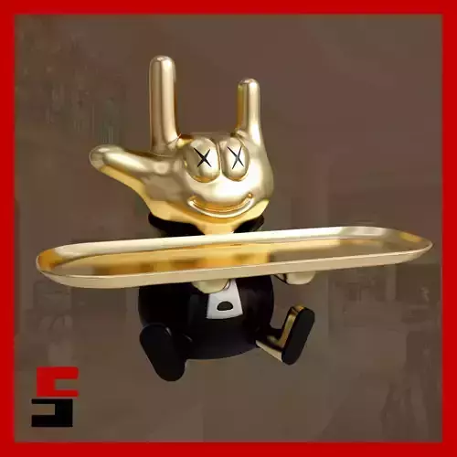 Home decor Gesture Figurines and Sculptures Modern Art Gesture 3D print model
