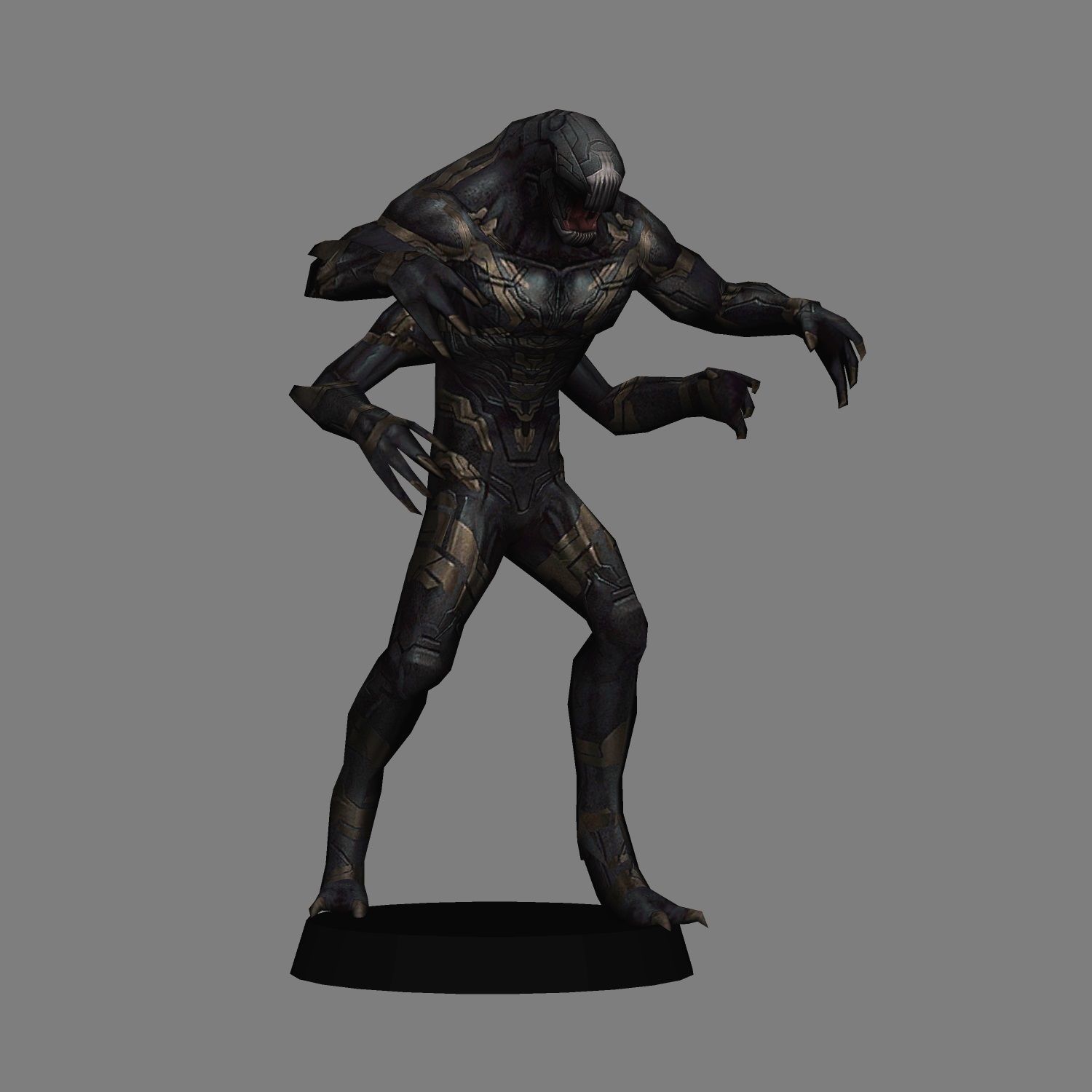 Outrider Avengers Endgame LOW POLY 3D print model 3D print model_5