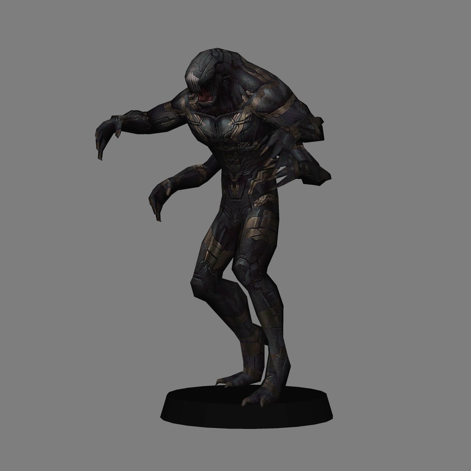 Outrider Avengers Endgame LOW POLY 3D print model 3D print model_1