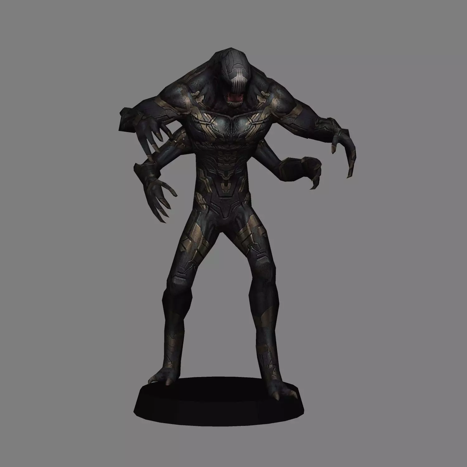 Outrider Avengers Endgame LOW POLY 3D print model 3D print model_0